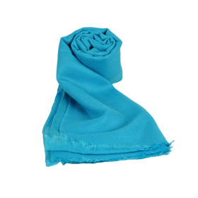 Écharpe Pashmina et Soie Ton Uni