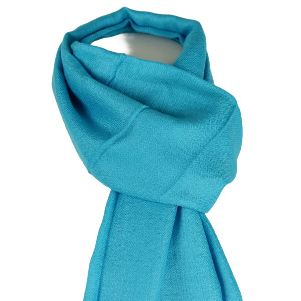 Écharpe Pashmina et Soie Ton Uni