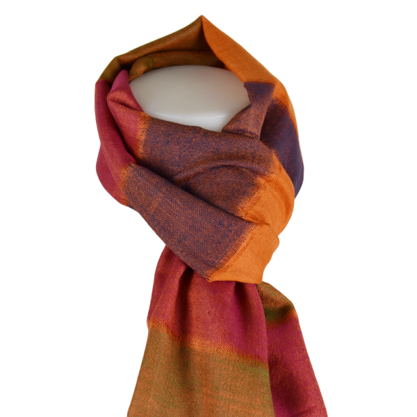 Écharpe Fine Pashmina et Soie Gopnar