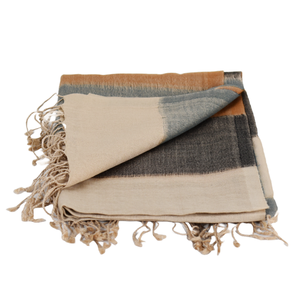 Écharpe Fine Pashmina et Soie Gopnar