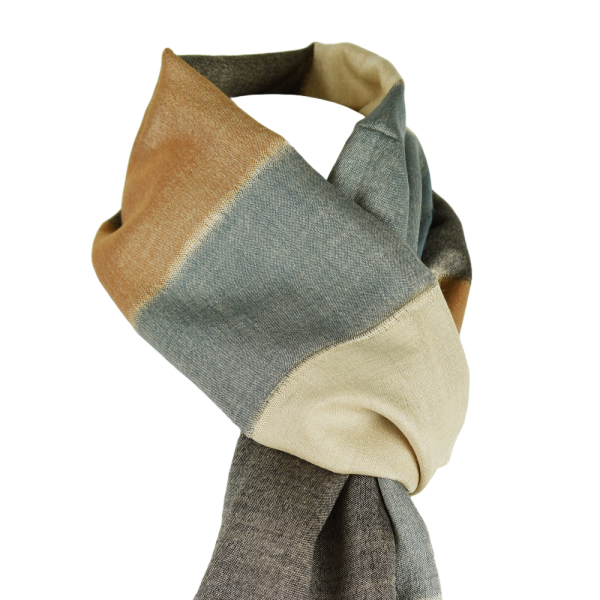 Écharpe Fine Pashmina et Soie Gopnar