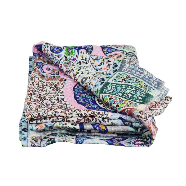 Écharpe Kongali Fine Broderie en Modal