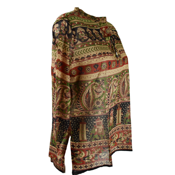 Chemisier en Voile de Coton Indien