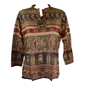 Chemisier en Voile de Coton Indien