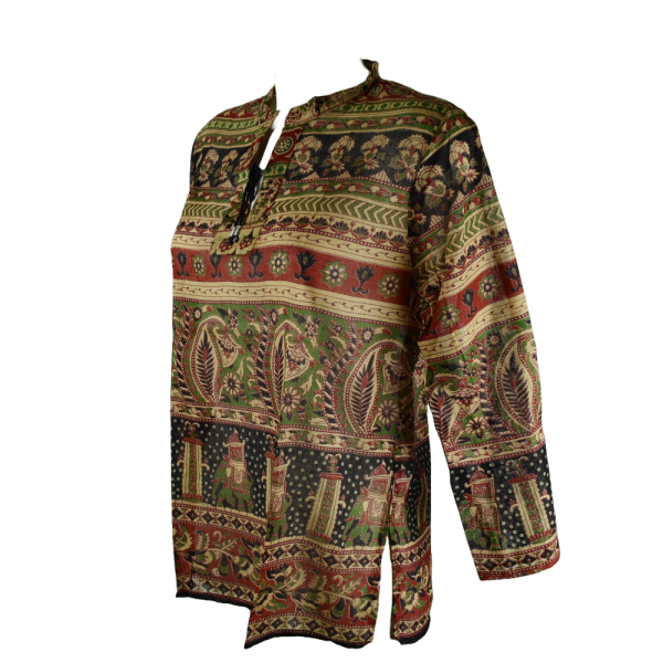 Chemisier en Voile de Coton Indien