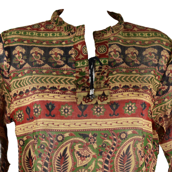 Chemisier en Voile de Coton Indien