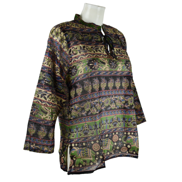 Chemisier en Voile de Coton Indien