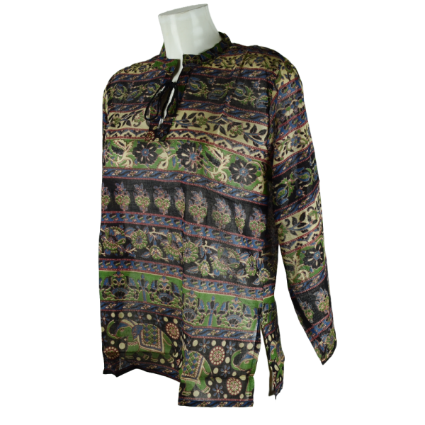 Chemisier en Voile de Coton Indien