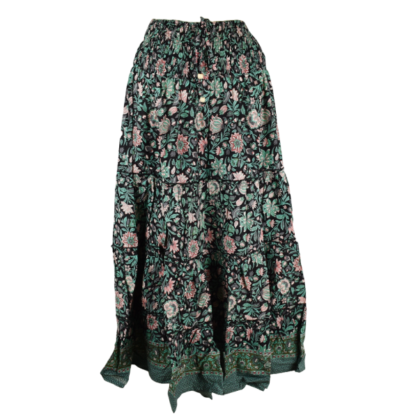 Jupe Indienne Coton Imprimé