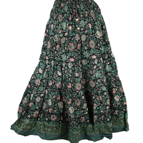 Jupe Indienne Coton Imprimé