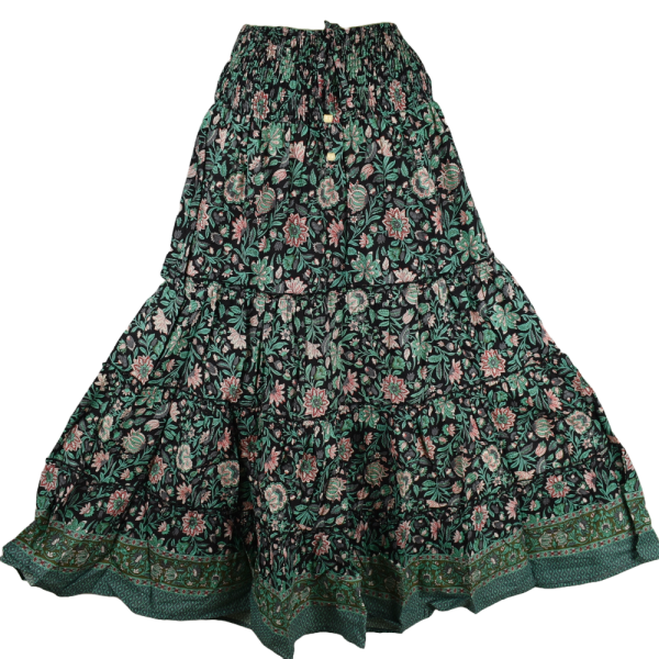 Jupe Indienne Coton Imprimé