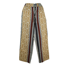 Pantalon Mabeda Coton Imprimé Ethnique