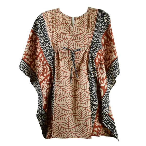 Tunique Caftan Coton imprimé Ethnique