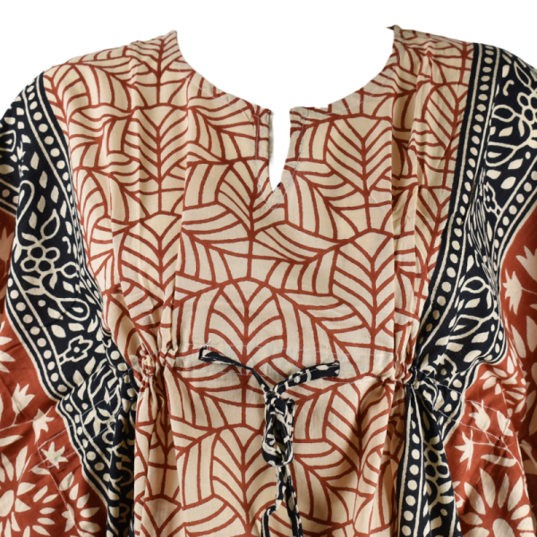 Tunique Caftan Coton imprimé Ethnique