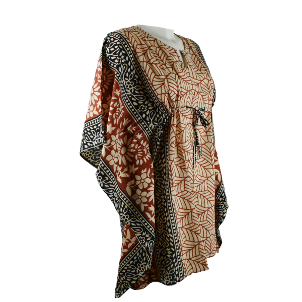 Tunique Caftan Coton imprimé Ethnique