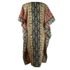 Caftan Long Coton Indien Imprimé Ethnique