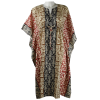 Caftan Long Coton Indien Imprimé Ethnique