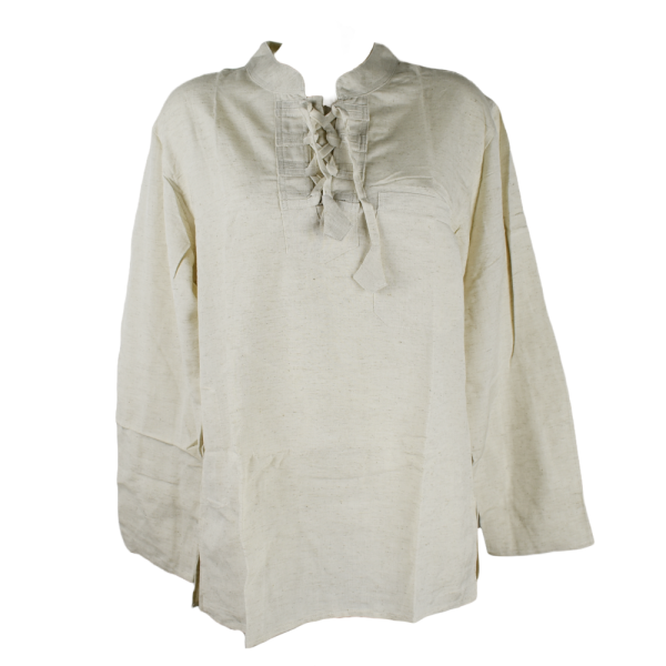 Chemise Kodoli Col Impérial avec Lien