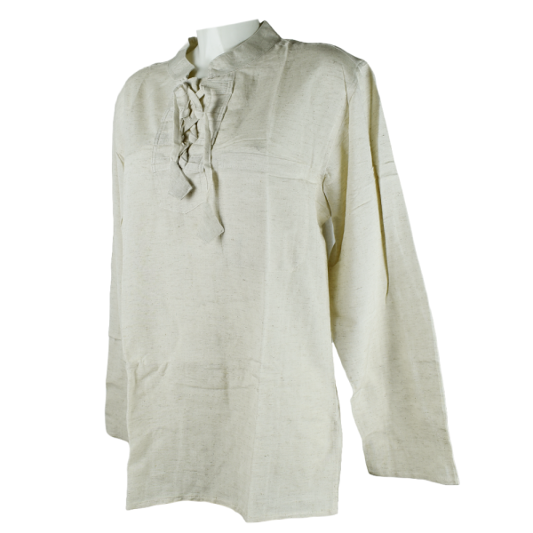 Chemise Kodoli Col Impérial avec Lien