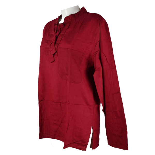 Chemise Kodoli Col Impérial avec Lien