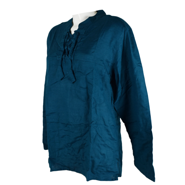 Chemise Kodoli Col Impérial avec Lien