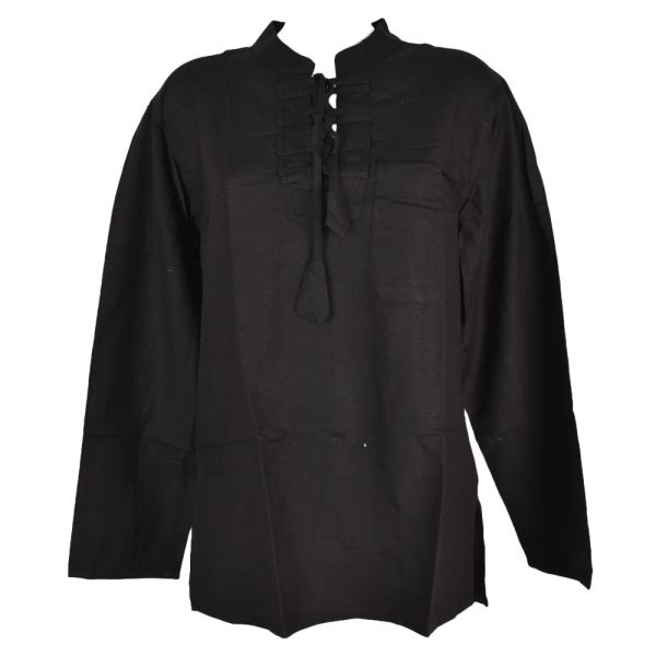 Chemise Kodoli Col Impérial avec Lien