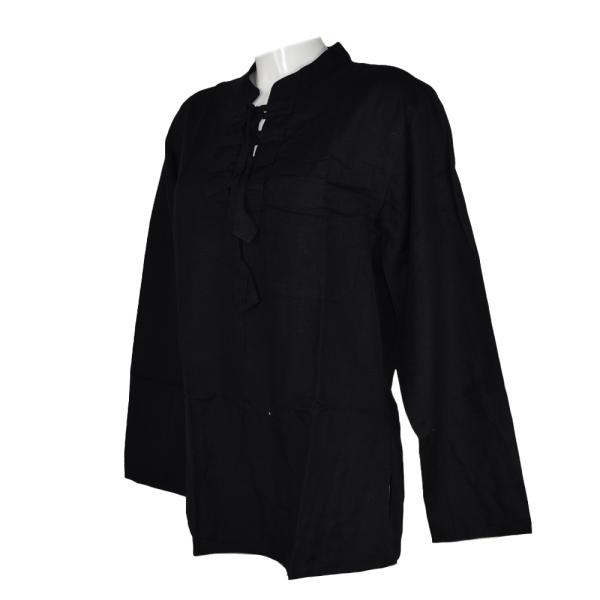 Chemise Kodoli Col Impérial avec Lien