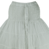 Jupe Longue Coton Uni Blanc Dokal