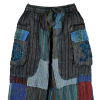 Pantalon Patchwork Kodokal Ton Bleu