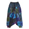 Sarouel Gufa Patch Délavé Bleu