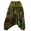 Sarouel Gufa Patch Délavé Vert