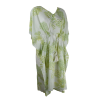 Caftan Mi-Long Dokal en Voile de Coton
