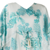 Caftan Mi-Long Dokal en Voile de Coton