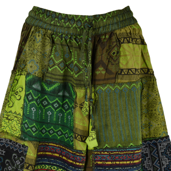 Pantalon Patch Vert Tawada Coupe Large