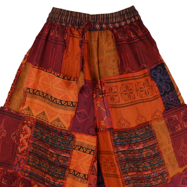 Pantalon Ample Patchwork Tawada