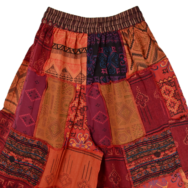 Pantalon Ample Patchwork Tawada