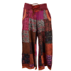 Pantalon Large Patchwork Maille jersey Sona