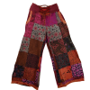 Pantalon Large Patchwork Maille jersey Sona