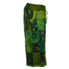 Pantalon Large Patchwork Vert jersey Sona
