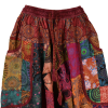 Sarouel Bhanja Patchwork Jersey Bordeaux