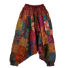 Sarouel Bhanja Patchwork Jersey Bordeaux