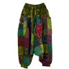 Sarouel Bhanja Patchwork Jersey Vert