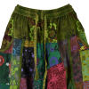 Sarouel Bhanja Patchwork Jersey Vert