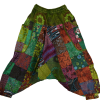 Sarouel Bhanja Patchwork Jersey Vert