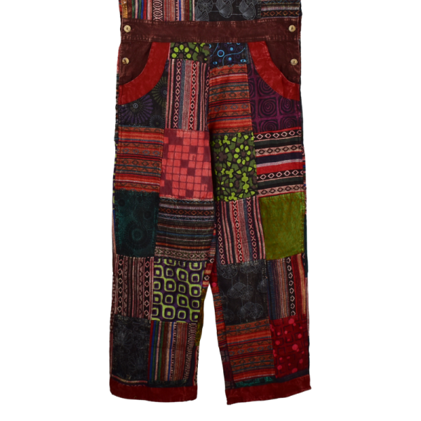 Salopette Patch Sadar Bordeaux