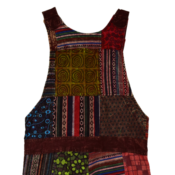 Salopette Patch Sadar Bordeaux