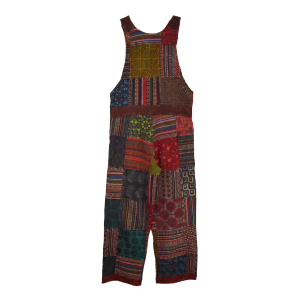 Salopette Patch Sadar Bordeaux