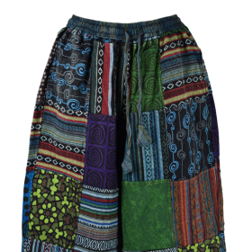 Pantalon Patch Puranta Ton Bleu