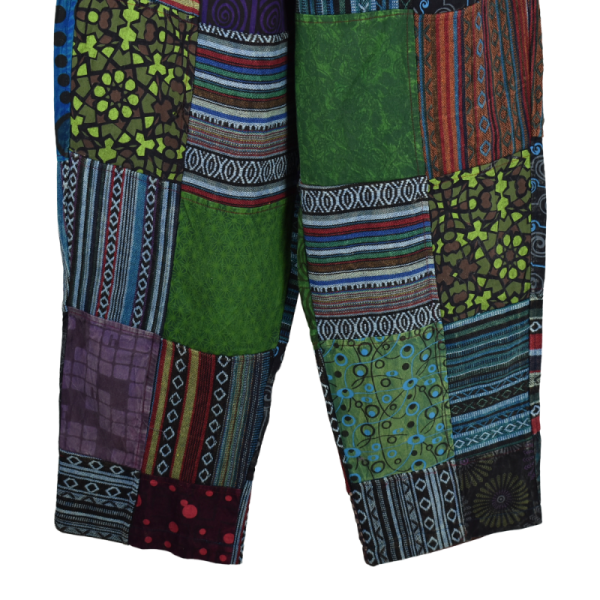 Pantalon Patch Puranta Ton Bleu