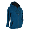 Sweat Polaire Brodé Masodi Pétrole
